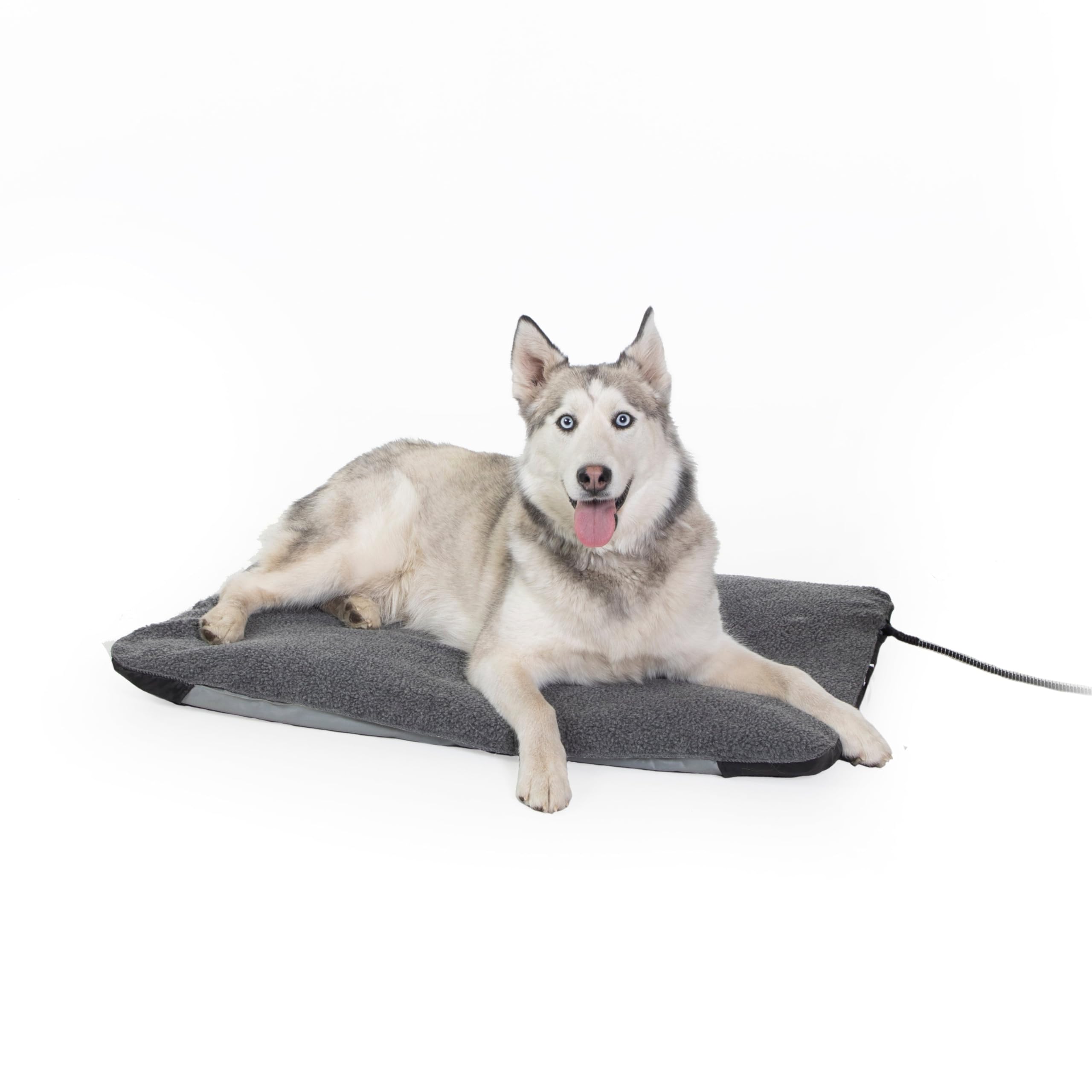 Orthopedic Heated Dog Bed – Outdoor Warming Bed for Large Dogs