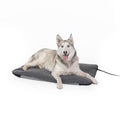 Orthopedic Heated Dog Bed – Outdoor Warming Bed for Large Dogs