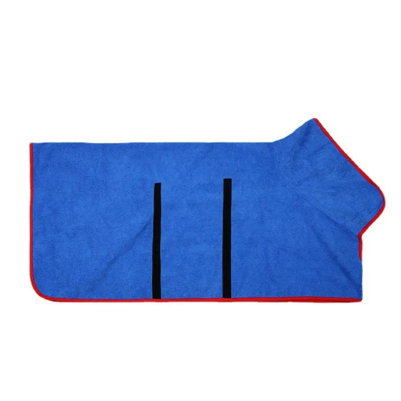 Pet Drying Towel Robe – Fast Absorbent Bathrobe for Dogs & Cats