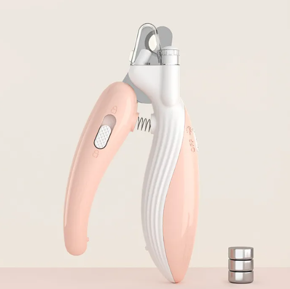 GlowTrim LED Pet Nail Grinder - Safe Electric Nail Clippers for Dogs & Cats