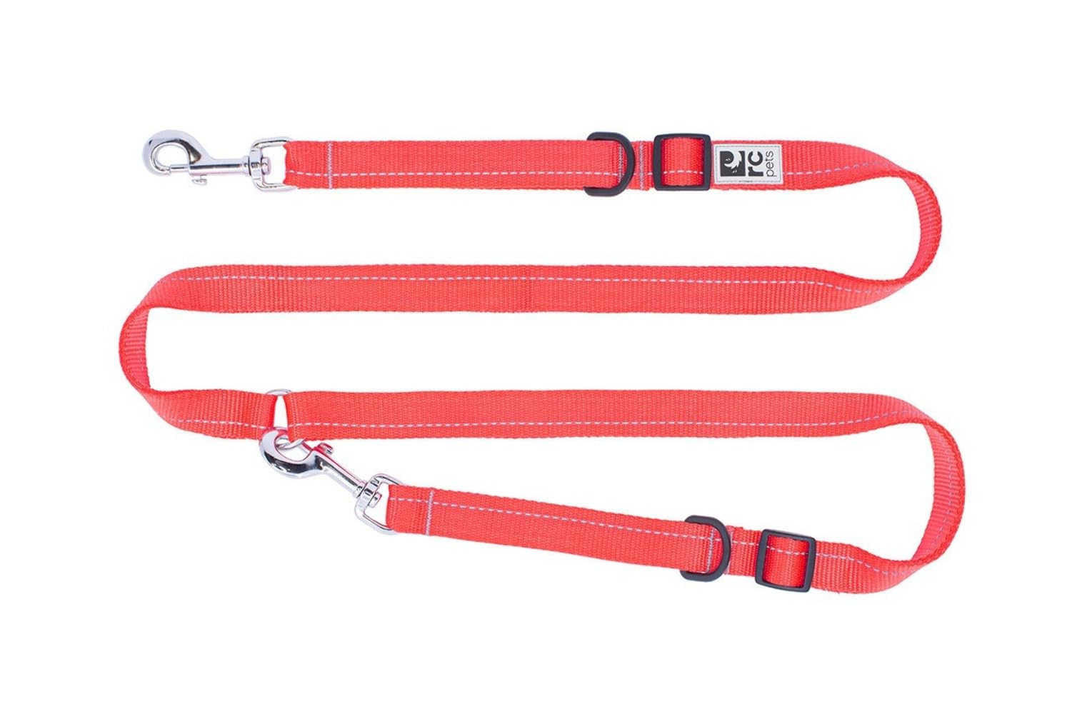 Durable Red Dog Leash – Active Walking Leash for Medium & Large Dogs