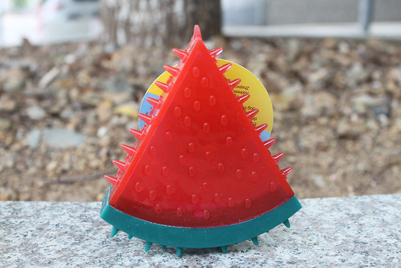 Fruit Plush Pet Chew Toy – Squeaky Pineapple & Lemon Dog Toy