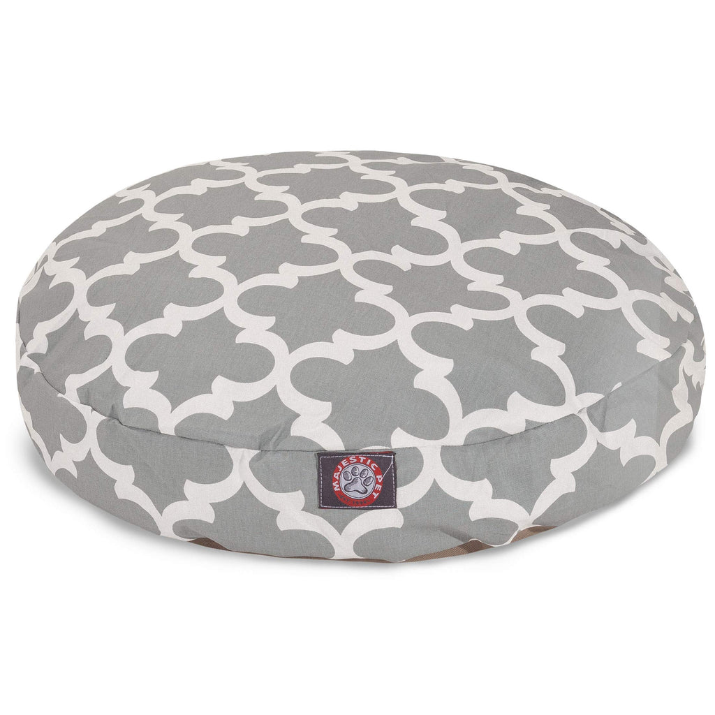 Large Round Dog Bed – Indoor & Outdoor Washable Pet Cushion